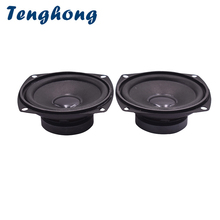 Tenghong 2pcs 3 Inch Audio Speaker 4Ohm 5W Full Range Speakers Unit Multimedia Portable Loudspeaker For Home Theater DIY 78MM 2024 - buy cheap