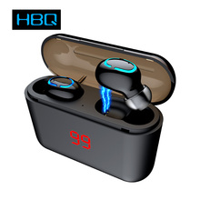 HBQ Q32-auriculares TWS, inalámbricos por Bluetooth 5,0, Mini auriculares inalámbricos con micrófono 2024 - compra barato