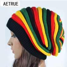 2019 chapéus de inverno feminino para meninas bonnet gorros de inverno chapéu de malha reggae rasta femme máscara marca balaclava chapéus 2024 - compre barato