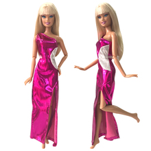 NK 2020 новейшее платье для куклы красивая одежда для вечерние ручной работы Модное платье для Барби благородная кукла лучший подарок для ребенка девочки 043A DZ 2024 - купить недорого
