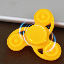 Многоцветная игрушка Tri-Spinner Fidget, пластиковый ручной Спиннер EDC для аутизма и СДВГ, тревога, снятие стресса, фокус, игрушки, детский подарок 2024 - купить недорого