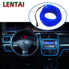 LENTAI 1Set Car LED Atmosphere Lights Decoration Lamp Strips For Lada Granta Ford Fiesta Mondeo Kuga Fusion Ecosport Chevrolet 2024 - buy cheap