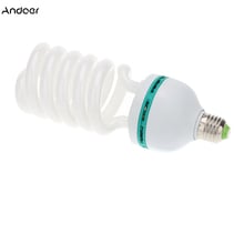 Lâmpada de estúdio fotográfico e27, 175w, 5500k, 170-240v, economia de energia, fotografia, iluminação 2024 - compre barato