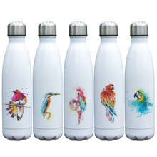 Travel Water Thermos Car Easy Drinking Beautiful Birds Design Vacuum Bottle Coke Stainless Steel Insulated Cup with Cool Print 2024 - buy cheap