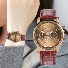 Style Quartz Women Top Brand Fashion New Fashion Women Leather Band  Quartz Analog Wrist Watch 2024 - buy cheap