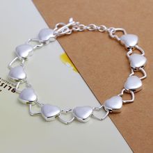 Pulsera de plata de ley 925 para mujer, brazalete hueco y sólido, gran oferta de DT-H192, regalo de Navidad, venta al por mayor 2024 - compra barato