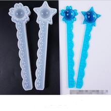 Transparent Silicone Mould  Resin Decorative Craft DIY star flower Gem shpe ruler Type epoxy resin molds for jewelry 2024 - buy cheap