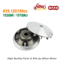 TZ-04 125cc 150cc Variator Set Drive Pulley GY6 Parts Chinese Scooter Motorcycle 152QMI 157QMJ Engine Spare Nihao Motor 2024 - buy cheap