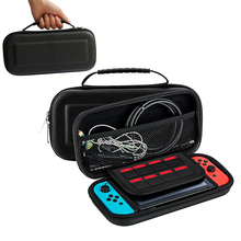 Портативный жесткий чехол для Nintendo Switch, водостойкая сумка для хранения EVA для аксессуаров для консоли Nitendo switch NS 2024 - купить недорого