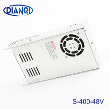 DIANQI 400W 48V 8.3A Single Output Switching power supply for LED Strip light AC to DC LED Driver  power suply 400w S-400-48 2024 - buy cheap