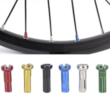 Protetores de raio de bicicleta para roda, 72 peças de bicicletas de liga multicolorida de 1.5cm x 0.6cm, para raios de bicicleta 2024 - compre barato