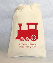 На заказ choo поезд Вечеринка День рождения Свадьба подарок спасибо сумки на шнурке наборы партии мешки для конфет 2024 - купить недорого