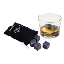 Piedras de piedra para Whiskey Natural, juego de 6 uds. De piedras para Whiskey, Whisky de piedra, regalo de boda, Favor de granito de Navidad 2024 - compra barato