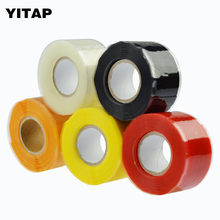 5 Roll 25mm width Waterproof Pipe or Electric Wire Fix Self Fusing Insulation Silicone Tape Rescue Repair Tape 2024 - buy cheap