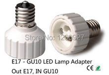 E17 to gu10 socket adapter led lighting lamp holder converter 2024 - buy cheap