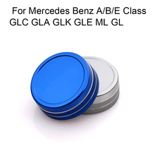 Горячая Распродажа автомобильные Чехлы, алюминиевая ручка управления, кнопка переключения, наклейка, украшение для M-ercedes-Benz A/B/E Class GLC GLA GLK GLE ML GL 2024 - купить недорого