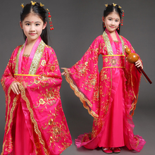 Traje de 2 colores de la historia de china para niñas, vestido de la antigua dynasty china, disfraces de princesa clásicos, vestido de festival para niñas 2024 - compra barato