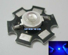 10 peças 3w alta potência azul emissor de led 465-changnm 60lm com base de estrela de 20mm 2024 - compre barato