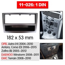 Painel automotivo fascia facial para opel astra (h) 2004-2011; antara, corsa (d) 2004 +, zafira (b)/daewoo wi 11-026 2024 - compre barato