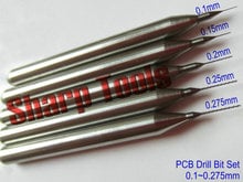 Free Shipping 5pc 0.1, 0.15, 0.2, 0.25, 0.275mm CNC Print Circuit Board Drill Bit Set, PCB Carbide Tools Cutter for PCB Drilling 2024 - buy cheap