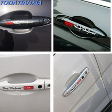 4pcs/set Door Handle Stickers And Decals FOR Honda Civic Accord CRV Fit Renault Peugeot 307 206 407 308 406 Citroen C4 C5 C3 2024 - buy cheap
