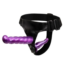 Purple Adult Game Sex Toy Dildo Strap On Dildo Double Dongs StrapOn Sex Toy Sex Product For Couples Strapon Penis for Woman 2024 - buy cheap