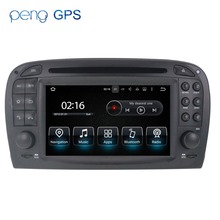 Android 8,0 7,1 автомобильный Радио Стерео GPS головного устройства Navi для Mercedes Benz SL R230 SL500 2001-2007 без автомобиля DVD плеер Мультимедиа Видео 2024 - купить недорого