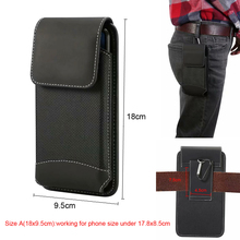 Hook Loop Waist Belt Phone Case Pouch For Motorola Moto G7 Power Plus Play,For Xiaomi Mi 9 SE Explorer,Oppo F11 Pro,For LG K50 2024 - buy cheap