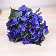 Artificial High Quality 20CM Silk hydrangea Flower 3Heads DIY Arrangements Home Wedding Decoration Flower Free Shipping 2024 - buy cheap