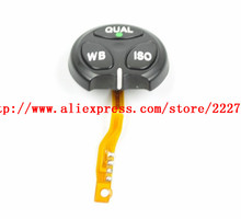 Nuevo botón de cubierta superior para Nikon D200, pieza de reparación de cámara Digital, izquierda, QUAL, WB, ISO 2024 - compra barato