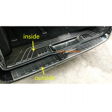 For Mercedes Benz Vito W447 2017 2018 2019 car stick Back Rear Pedal Door Scuff Plate outside Threshold Trunk trim 1pcs 2024 - buy cheap