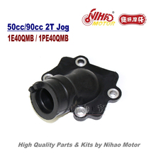 TZ-04 JOG 50cc Intake Pipe Manifold 2 Stroke Engine Parts 1E40QMB 2T Jog Chinese Motorcycle Scooter 50 70 90cc Nihao Motor 2024 - buy cheap