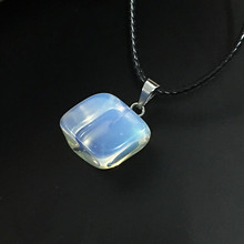 Men Women's Jewelry Fashion Irregular Moonstone Natural Stone Charms Pendants Necklace Gift MN446 2024 - buy cheap