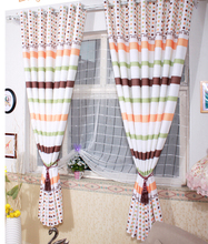 Size:2.0*2.2 HOOK Processing Modern Stripe Dot Curtains,3 Designs,Korean Short Curtains For Kids Bedroom,Free Shipping. 2024 - buy cheap