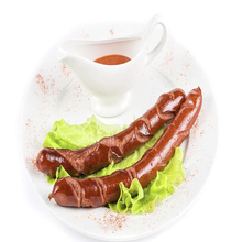 Ferramentas de embalagem de salsicha, tubo de linguiça de 14m * 34mm, embalagem para máquina de salsicha, cachorro quente, hambúrguer, ferramentas de cozinha, capas mandíbula 2024 - compre barato