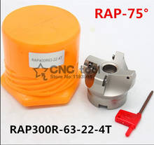 RAP300R 63-22-4T 75 Degree High Positive Face Mill Cutting Diameter For APMT1135 inserts 2024 - buy cheap