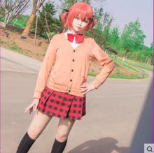 Gabriel DropOut Anime COSPLAY Kurumizawa Satanichia McDowell COS Halloween Party Cosplay daily clothing Three-piece 2024 - buy cheap