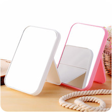 Makeup Cosmetic Mirror For Lady Girl Makeup Mirrors Plastic Folding Toilet Glass  Makeup Tools Accessories 2024 - buy cheap