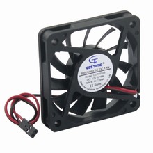 2 Pieces Gdstime 6cm DC 12V 60mm x 10mm Motor Brushless Cooling Fan 60x60x10mm 2Pin Dupont Computer CPU Case Cooler 6010s 2024 - buy cheap