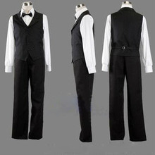 Durarara Heiwajima Shizuo Cosplay Costume Black Coat Cosplay FANCY Custom Made Free Shipping 2024 - buy cheap