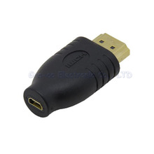 2pcs/lot Gold plating HDMI A male to D female Micro HDMI Female to HDMI Male  for camera phone 2024 - buy cheap