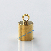 Jewelry findings Metal End caps for laether cord; crimp end cap; chain end caps 4.5*9mm 3000pcs 2024 - buy cheap