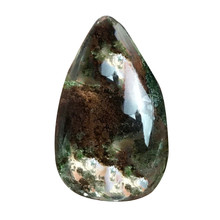 Pingente de pedra de cura para casa, flor natural de cristal quartzo fantasma, envio direto, de alta qualidade 2024 - compre barato