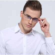 Montura de gafas de titanio para hombre, gafas cuadradas ultraligeras graduadas para miopía, montura óptica completa de Metal, S8803 2024 - compra barato