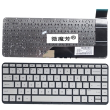 Teclado blanco para ordenador portátil HP Pavilion probook 14-P000, teclado en inglés 2024 - compra barato