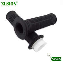 Xlsion-manopla para veículo, com acelerador a gás, para scooter de gasolina, conjunto de manopla para mini moto, bicicleta de bolso, atv, quad pit, dirt bike 2024 - compre barato