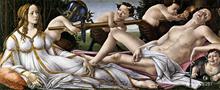 oil Painting for kids room Venus and Mars by Sandro Botticelli Hand painted High quality 2024 - buy cheap