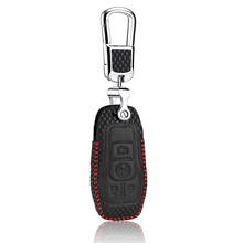 luckeasy for ford F150 2016 mustang 2015 2017 lincoln MKC MKZ 2016 2014 MKX 2015 leather car key case 2024 - buy cheap