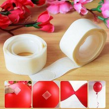 200 Dots Super Sticky Double Sided Rubber Adhesive Balloon Glue Party Wedding Birthday Balloons Birthday Party Decorations Kids 2024 - buy cheap