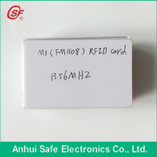Alta calidad de inyección de tinta en blanco 13,56 MHz/RFID Control DE ACCESO tarjeta IC inteligente FM1108 M1 Chip S50 100 Uds 2024 - compra barato